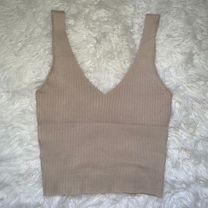 BEIGE CAMI TOP